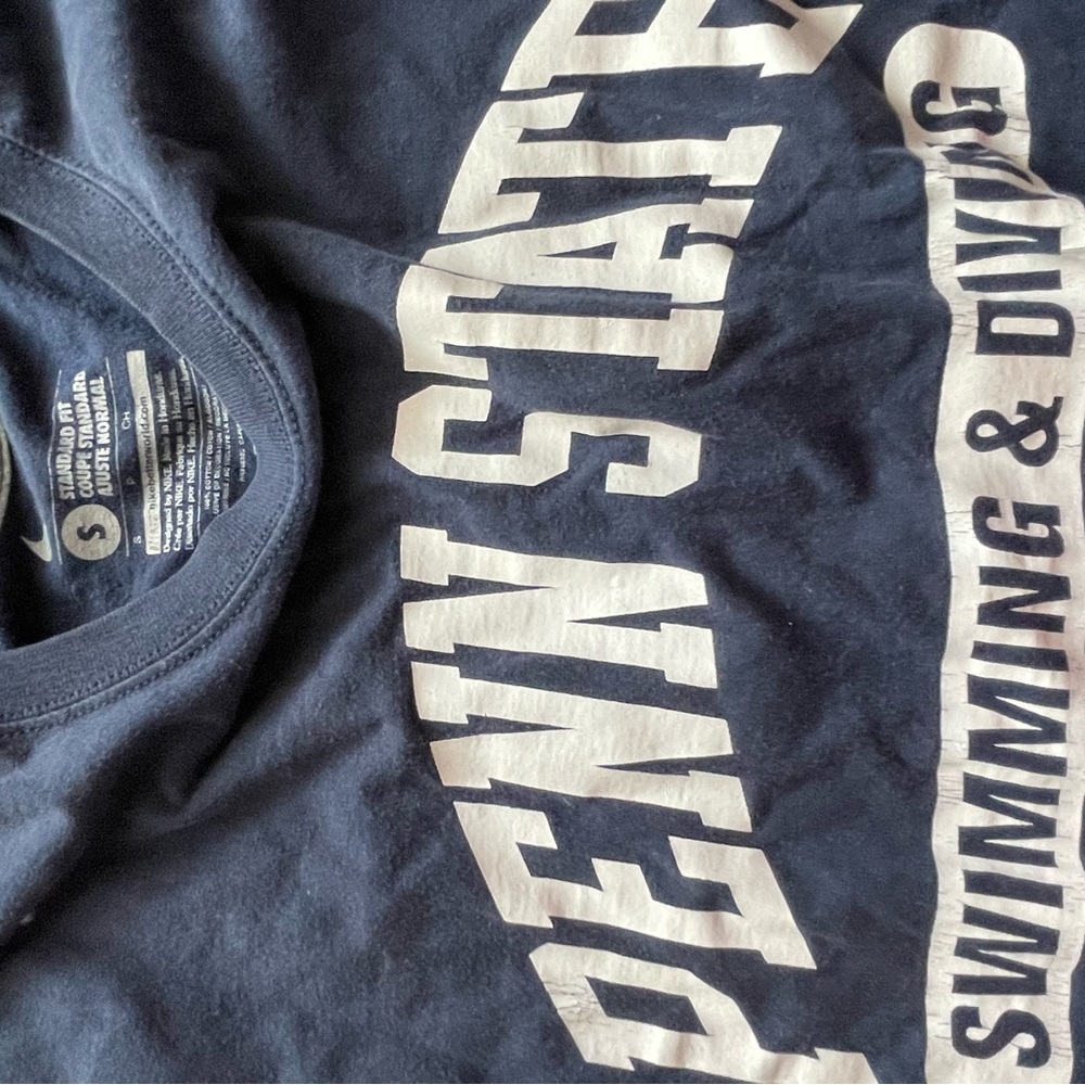 Penn state swimming shirt